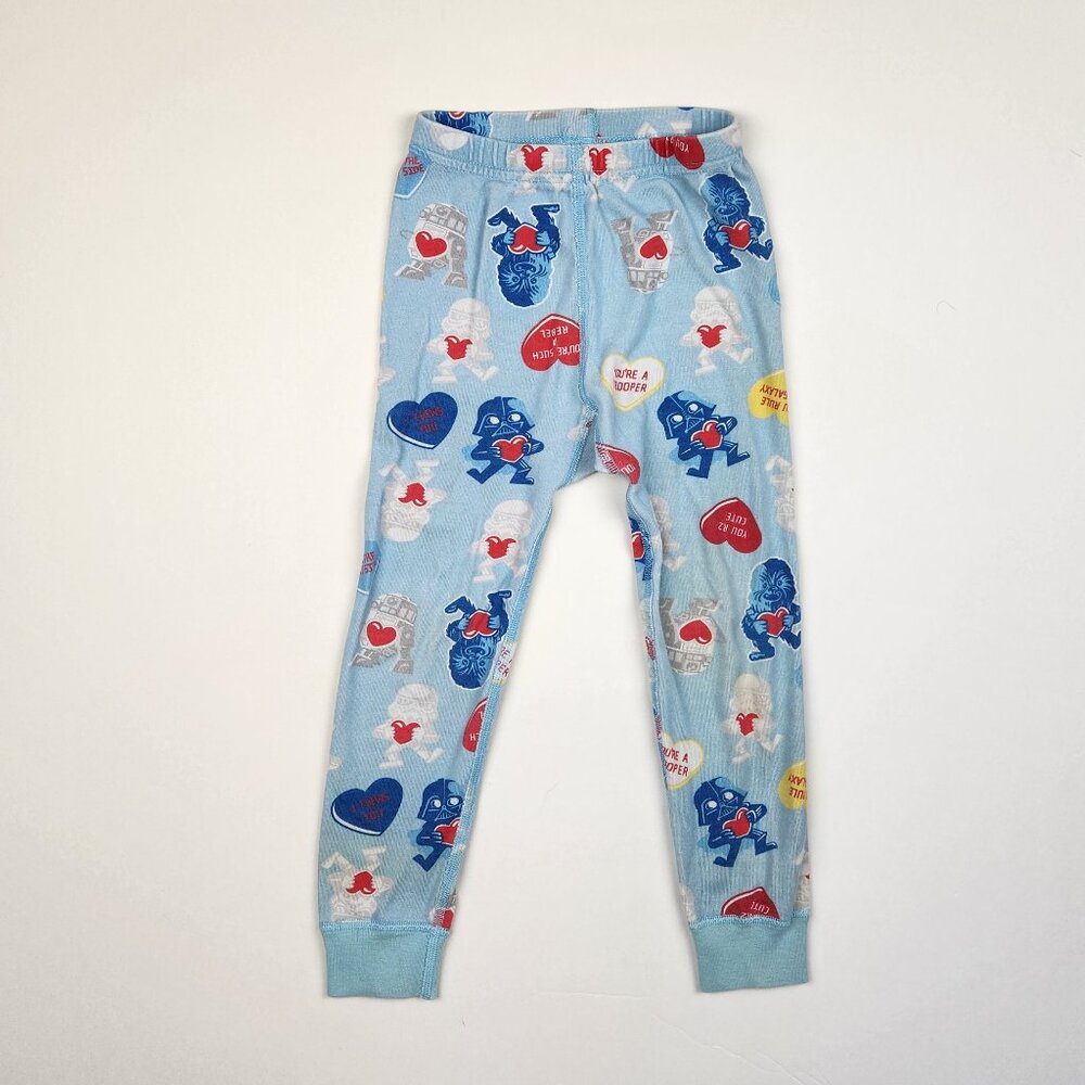 Hanna Andersson Star Wars Valentine's Day Pajama Pants 100cm US 4